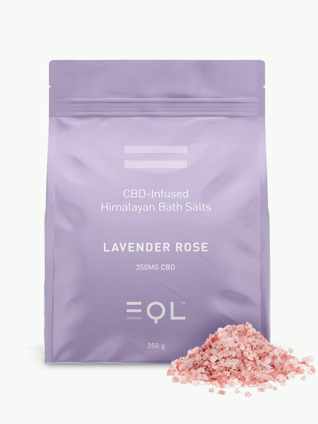 Lavender Rose - 350g CBD-Infused Himalayan Bath Salts