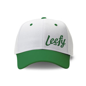 LEEFY CAP | GREEN & WHITE